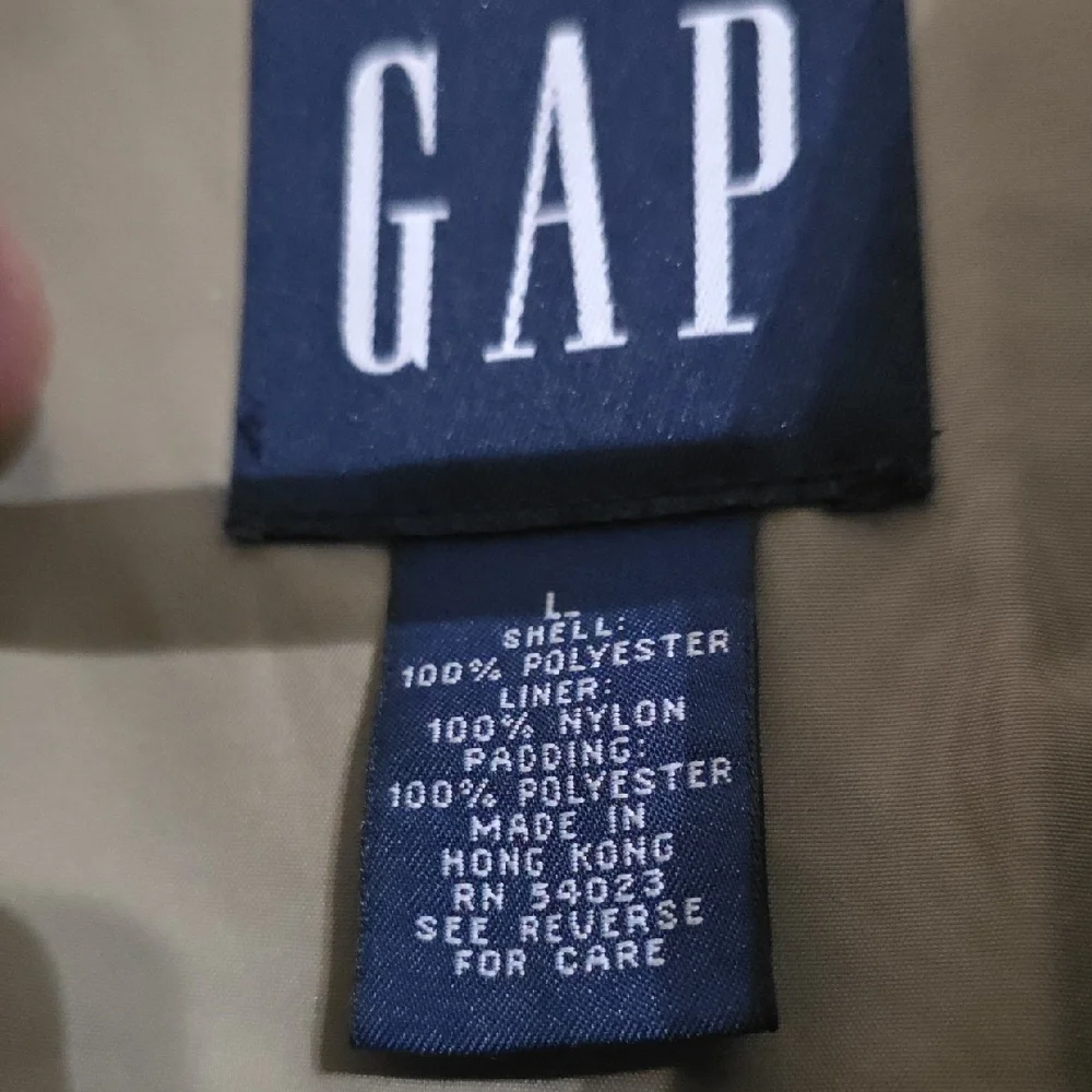 GAP Men's Tan Trench Coat Waterproof And Inside Removeable - Picture 2 of 4